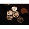 Image 1 : ROLL 1956 D QUARTERS UNC