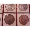 Image 10 : 16 SILVER DOLLARS (15 MORGANS) - 1881 S, 1882 O,  1878 S, 1880 O, 1921 S, 1880 O, 1884 S, 1881 O,  1