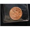 Image 2 : 1880 LIBERTY $5 HALF EAGLE