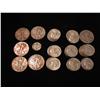 Image 1 : 29 SILVER QUARTERS, 6 LIBERTY WALKING HALFS, 1  MERCURY DIME (ONE MONEY)