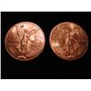 Image 1 : TWO MEXICAN GOLD 50 PESOS (1.2OZ OR 37.5) GRAMS  X'S $