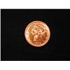 Image 1 : 1882 LIBERTY HEAD 1/2 EAGLE $5 GOLD COIN
