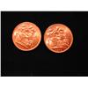 Image 2 : TWO 1912 BRITISH EDWARD VII SOVEREIGN X'S $