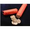 Image 1 : TWO ROLLS  SILVER QUARTERS X'S $
