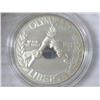 Image 1 : 1988 US MINT OLYMPIC PROOF SILVER DOLLAR