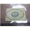 Image 2 : US 10 CENT FRACTIONAL CURRENCY