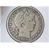 Image 1 : 1908-D BARBER HALF DOLLAR (VG)