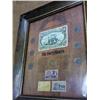 Image 1 : THE 49ERS FRAMED (7 LIBERTY NIC. 3 STAMPS)