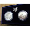Image 2 : 1993 BILL OF RIGHTS TWO COIN UNC SET