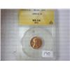 Image 1 : 1954-S LINCOLN CENT ANACS MS64 RED