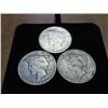 Image 1 : 1922-P/D/S PEACE SILVER DOLLARS (3 COINS)