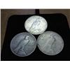Image 2 : 1922-P/D/S PEACE SILVER DOLLARS (3 COINS)