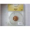 Image 1 : 1955 LINCOLN CENT ANACS MS 64 RED