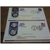 Image 1 : 2 US MINT 50 STATE QUARTER FDC'S (IL AND WA)