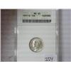 Image 1 : 1941-D MERCURY DIME ANACS MS65
