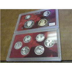 PARTIAL 2009 US SILVER PROOF SET AS SHOWN