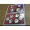 Image 1 : PARTIAL 2009 US SILVER PROOF SET AS SHOWN