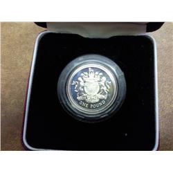 1983 GREAT BRITAIN SILVER ONE POUND PROOF