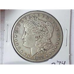 1883-S MORGAN SILVER DOLLAR