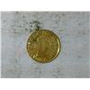 Image 1 : GOLD GREAT BRITAIN FANTASY COIN .2 GRAMS OF GOLD