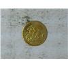 Image 2 : GOLD GREAT BRITAIN FANTASY COIN .2 GRAMS OF GOLD