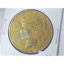 1923-S PEACE SILVER DOLLAR