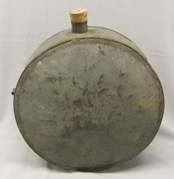 Pair of Antique Metal Water Canteens