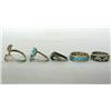 Image 2 : 10 Navajo & Other Native American Rings