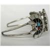Image 2 : Zuni Sunface Bracelet And Ring By Tsadiasi
