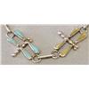 Image 2 : Zuni Silver & Multi Stone Inlay Dragonfly Bracelet