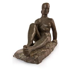 Seated Nude by Yaacov Loutchansky