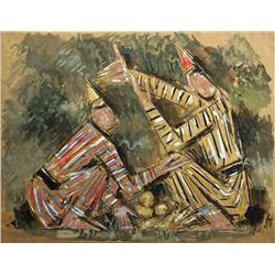 Two Fools by Arieh Lubin