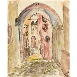 Alley in Jaffa by Sionah Tagger