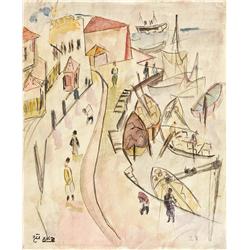 Jaffa Port by Sionah Tagger