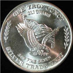 7. Historic .999 Fine Silver Rounds minted from U.S. Strategic Stockpile Silver