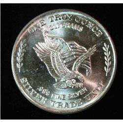9. Historic .999 Fine Silver Rounds minted from U.S. Strategic Stockpile Silver