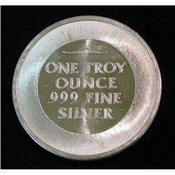 18. Spread Eagle "Silver Trade Unit" One Troy Ounce .999 Fine Silver.