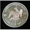 Image 1 : 19. 1985 "Liberty Silver" by A-Mark. One Troy Ounce .999 Fine Silver.