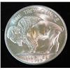 Image 2 : 20. Buffalo Nickel Design One Troy Ounce .999 Fine Silver. BU.