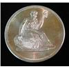 Image 1 : 21. Liberty Seated Dollar Design One Troy Ounce .999 Fine Silver. BU.