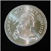 Image 1 : 24. Bust Dollar Design One Troy Ounce .999 Fine Silver.BU.