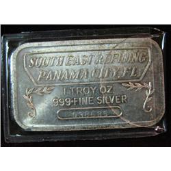 37. South East Refining Co. Panama City, Fl. One Ounce .999 Fine Silver. BU.