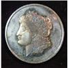 Image 2 : 40. Morgan Head One-Half Troy Ounce .999 Fine Silver Trade Unit. 