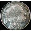 Image 1 : 50. Buffalo Nickel Design One Troy Ounce .999 Fine Silver. BU.