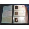 Image 1 : 62. Large Simulated Leather Bound Album titled "Golden Replicas of U.S. Stamps"
