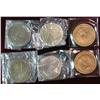 Image 2 : 160. (5) Different Ankeny Centennial & Creston Medals from Iowa. BU. 39mm