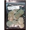 Image 1 : 166. Roll of (25) Mixed Date Buffalo Nickels. Average circulated. 