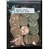 Image 1 : 168. Roll of (25) Mixed Date Buffalo Nickels. Average circulated. 