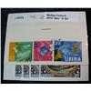 Image 1 : 187. Collection of Liberia Stamps. 549/53 & 415/7. 