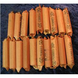 209. (19) Rolls of Memorial Cents dating 1990-1996. All AU-BU.